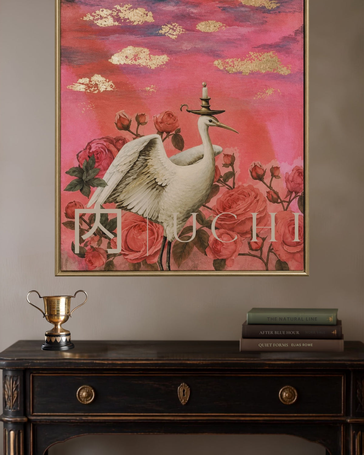 GILDED HERON