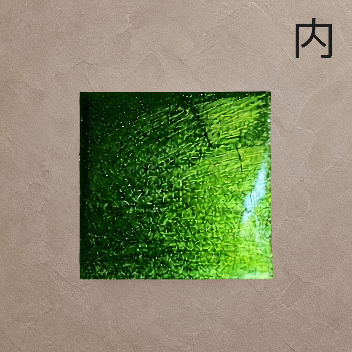 GREEN CRAQUELÉ