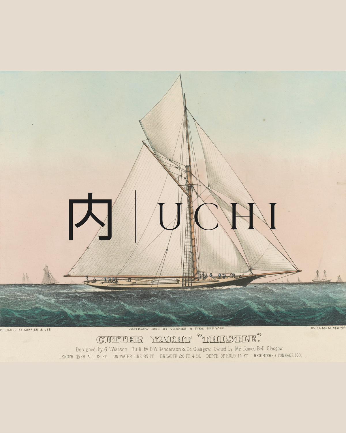 1887 CUTTER YACHT